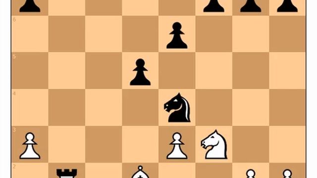 Самая гениальная жертва фигуры в начале партии