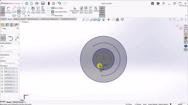 3.5 -Sketching basic shapes - circles, arcs, and ellipses