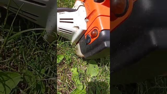 Запуск триммера STIHL FS 120: некоторые ньюансы