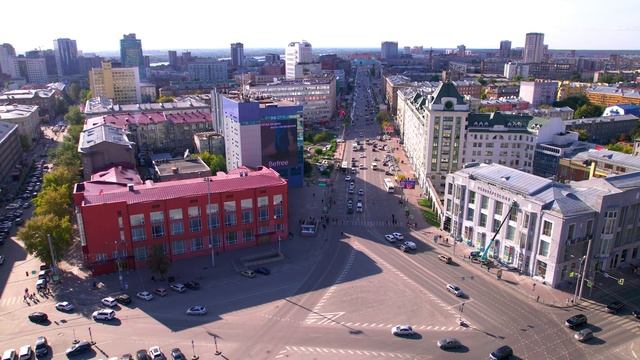 Бизнес-центр "На Вокзальной" с высоты птичьего полета