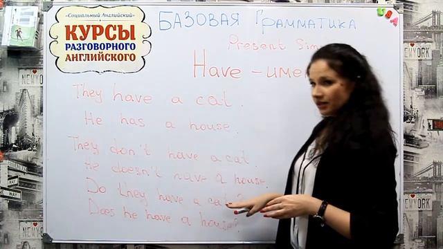 Употребление глаголов HAVE и LIKE