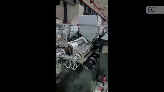 Линия для производства трехцветного ротанга Ф55×28