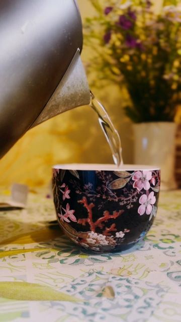 Утро в цветах