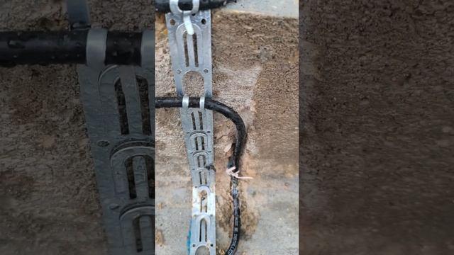 ♨️🔥🔌Теплый пол под гранитные ступени и площадку уличную греющим кабелем.mp4
