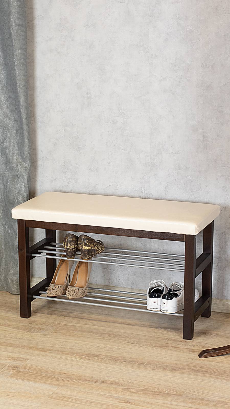 Комфорт и эстетика в Вашу прихожую! Удобная банкетка для Вашей обуви BEAUTYSTYLE 4!
