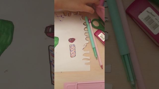 Показываю как нарисовать губы