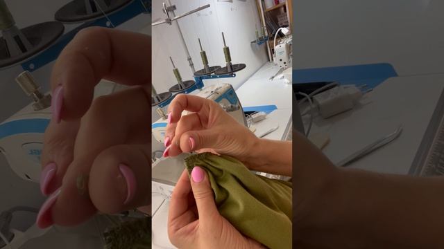 Как спрятать нитки от оверлока