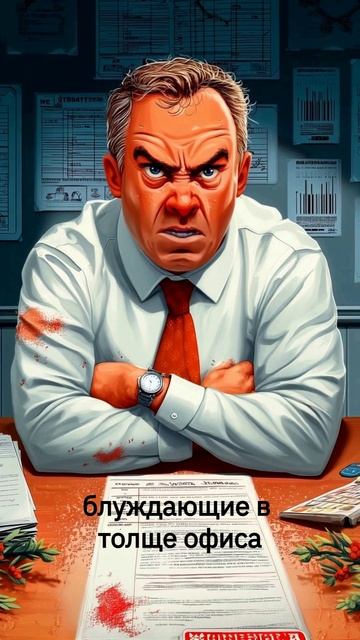 Блуждающие в толще офиса: " Работа и слёзы''