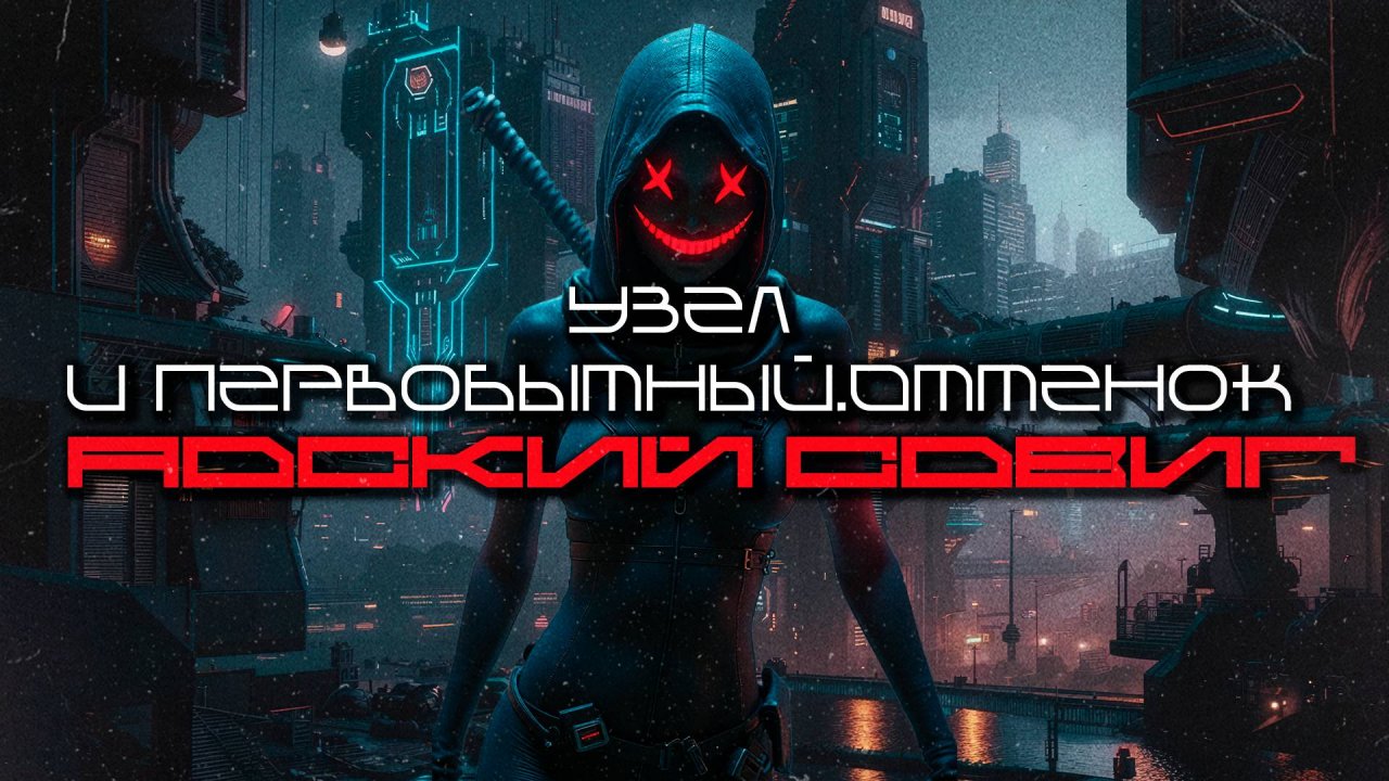 Nodal & Primal.Tint - Hellshift (Адский сдвиг), Dark Electro, Industrial Bass, Киберпанк, Сyberpunk