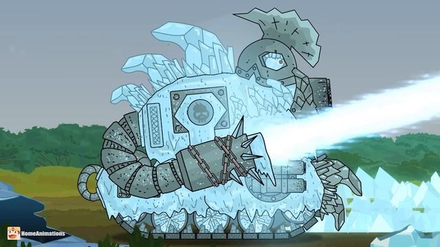 HomeAnimations – Мультики про танки  МОНСТР ХОЛОДА vs БЕЗЛИКИЙ КРЕЙСЕР !