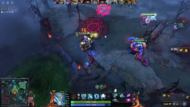 Нарезки стримов на низком рейтинге в  Dota 2