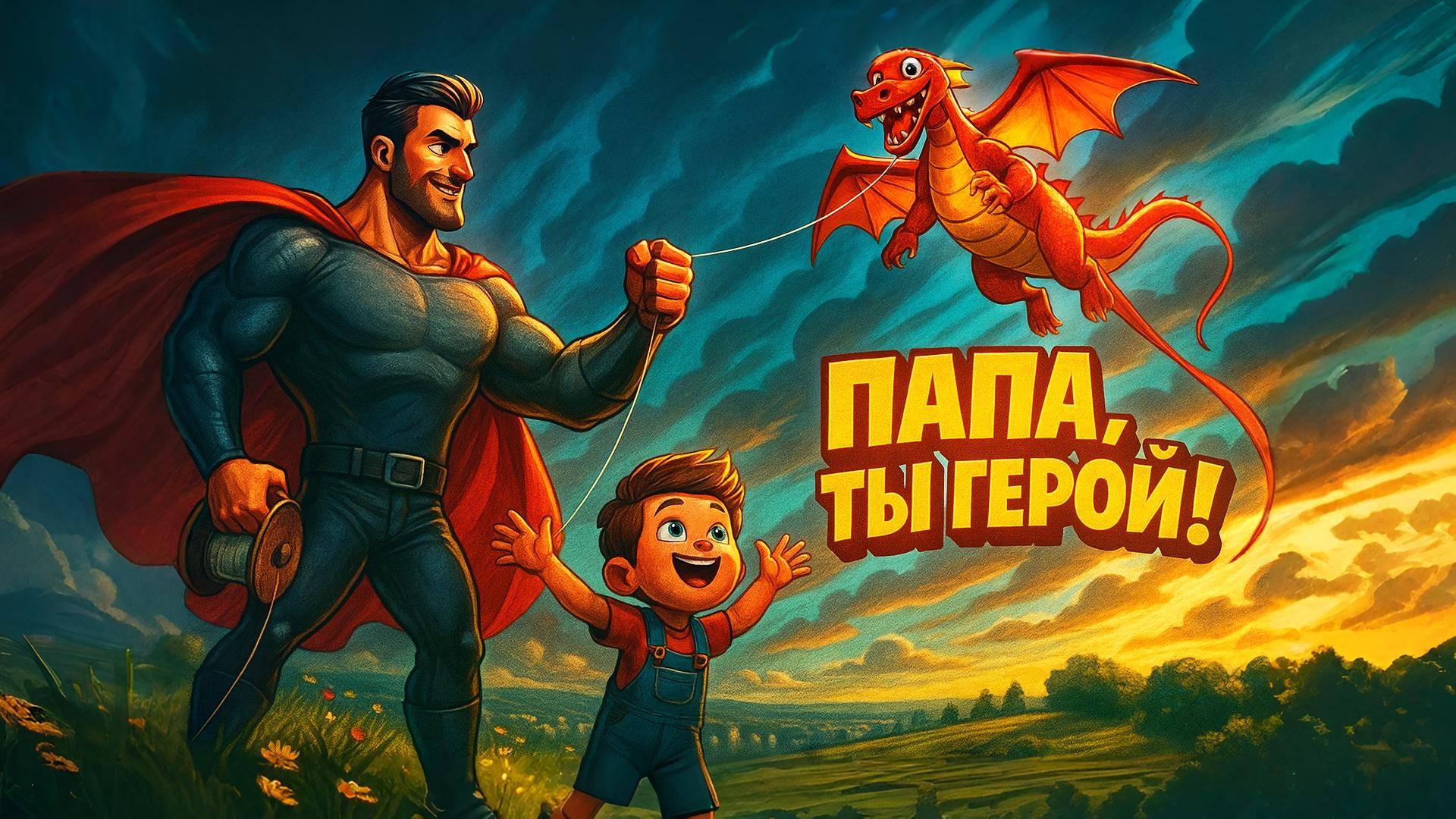 ПАПА. Песенка про папу. Поздравление с днем рождения папе