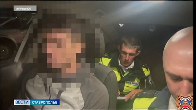 На Ставрополье пьяный водитель представился дорожной полиции как пассажир