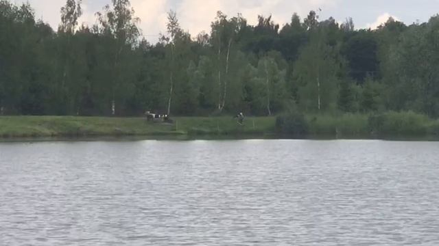 поимка на большом водоёме