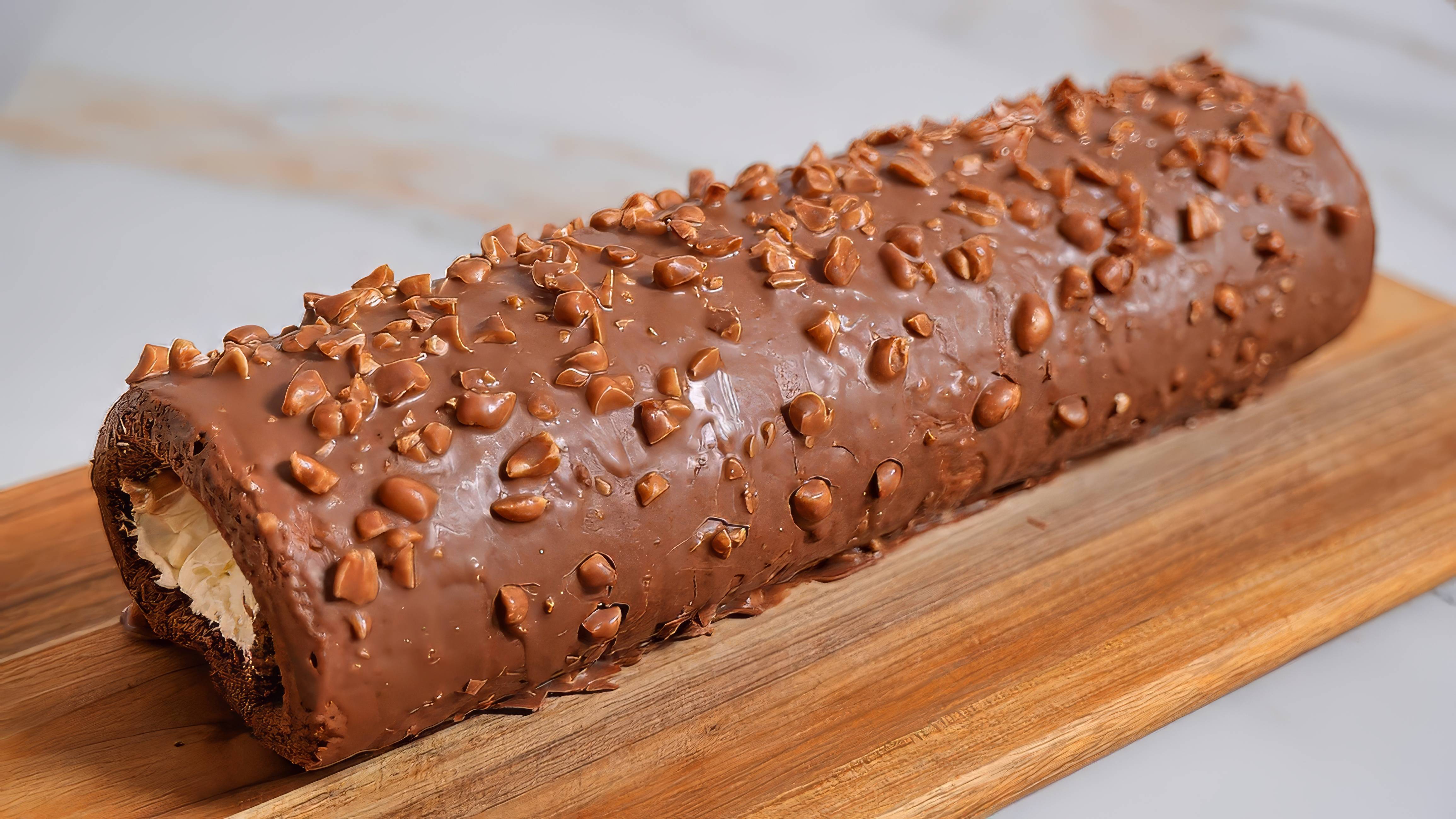ВАС БУДУТ НОСИТЬ НА РУКАХ! Божественно вкусный шоколадный рулет Сникерс