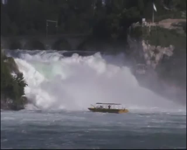 Швейцария. Рейнский водопад