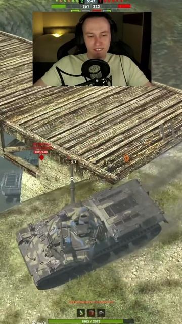 ЛВ-1300 об..лся перед статистом Tanks Blitz