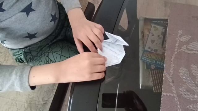 Машинка из бумаги.mp4