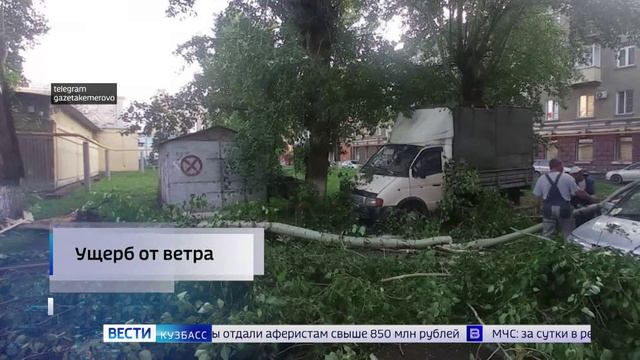 Утонувшие дети и ущерб от урагана: дайджест новостей в Кузбассе