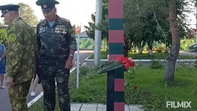 Пограничники Зауралья . Традиционное памятное мероприятие  "22 июня -День памяти и скорби ."2 часть.