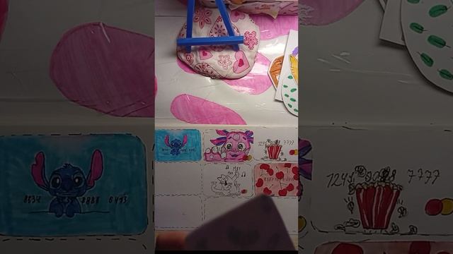Распаковка бумажных сюрпризов🌸🌸