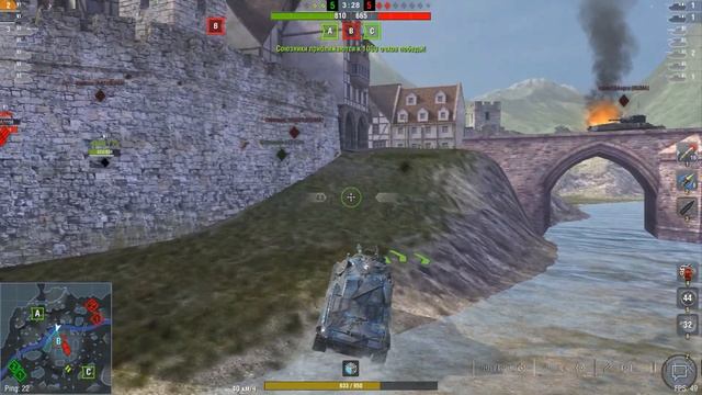 World Of Tanks BLITZ #1 |стабильно ничего не делаем ))