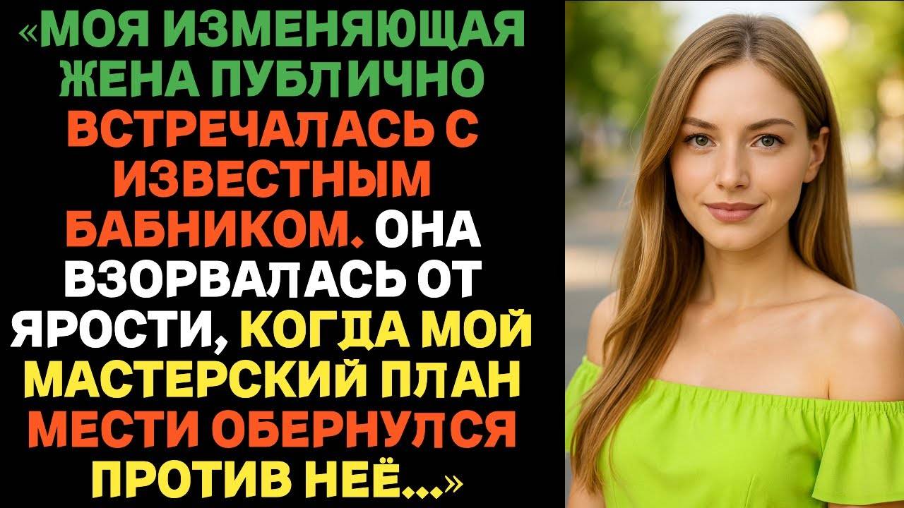 «Моя изменяющая жена публично встречалась с известным бабником. Она взорвалась от ярости