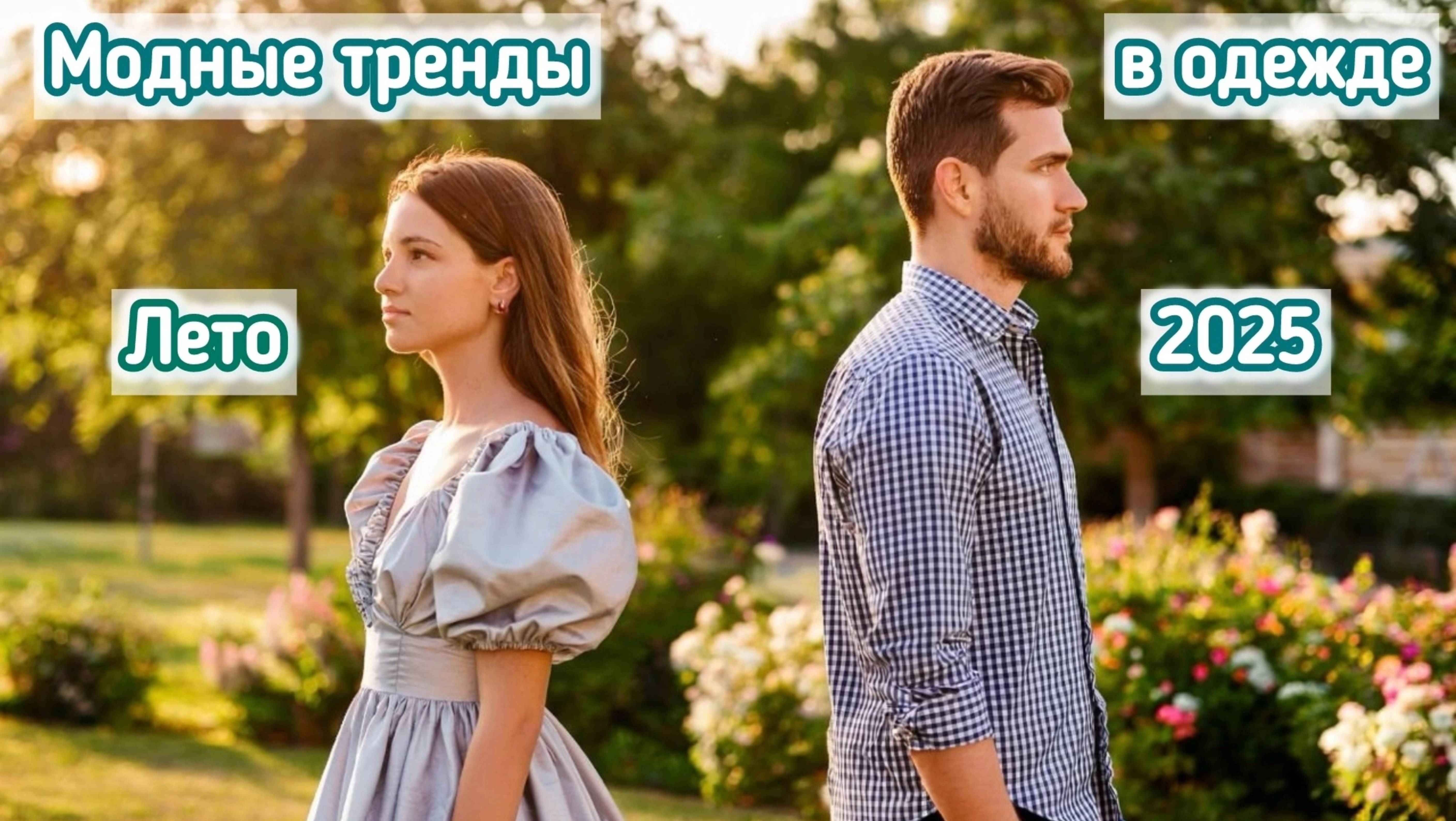 МОДНЫЕ ТРЕНДЫ В ОДЕЖДЕ ЛЕТО 2025