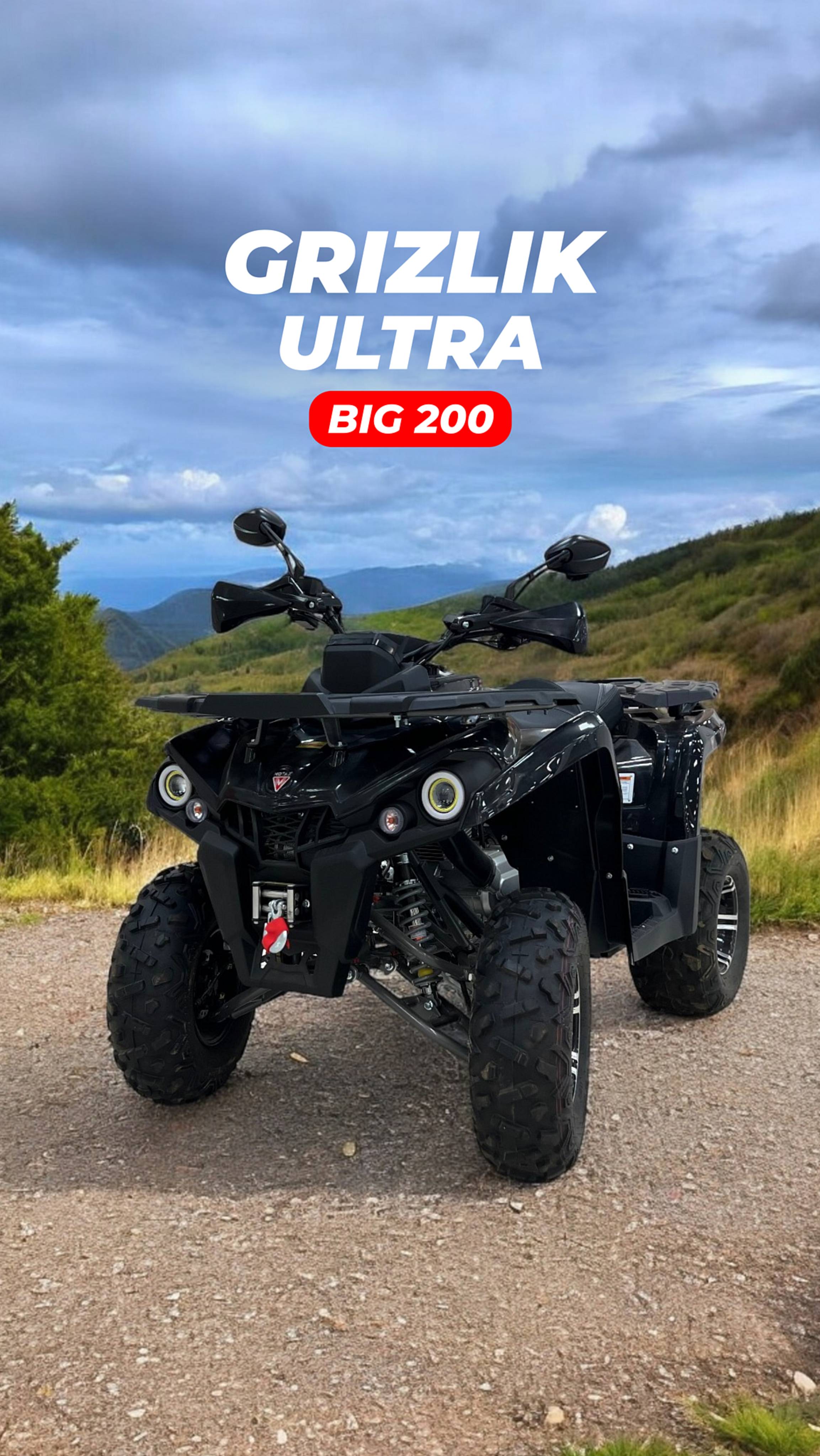 Сезон открыт. GRIZLIK 200 ULTRA BIG заведён. А ты где? 🤦♀️