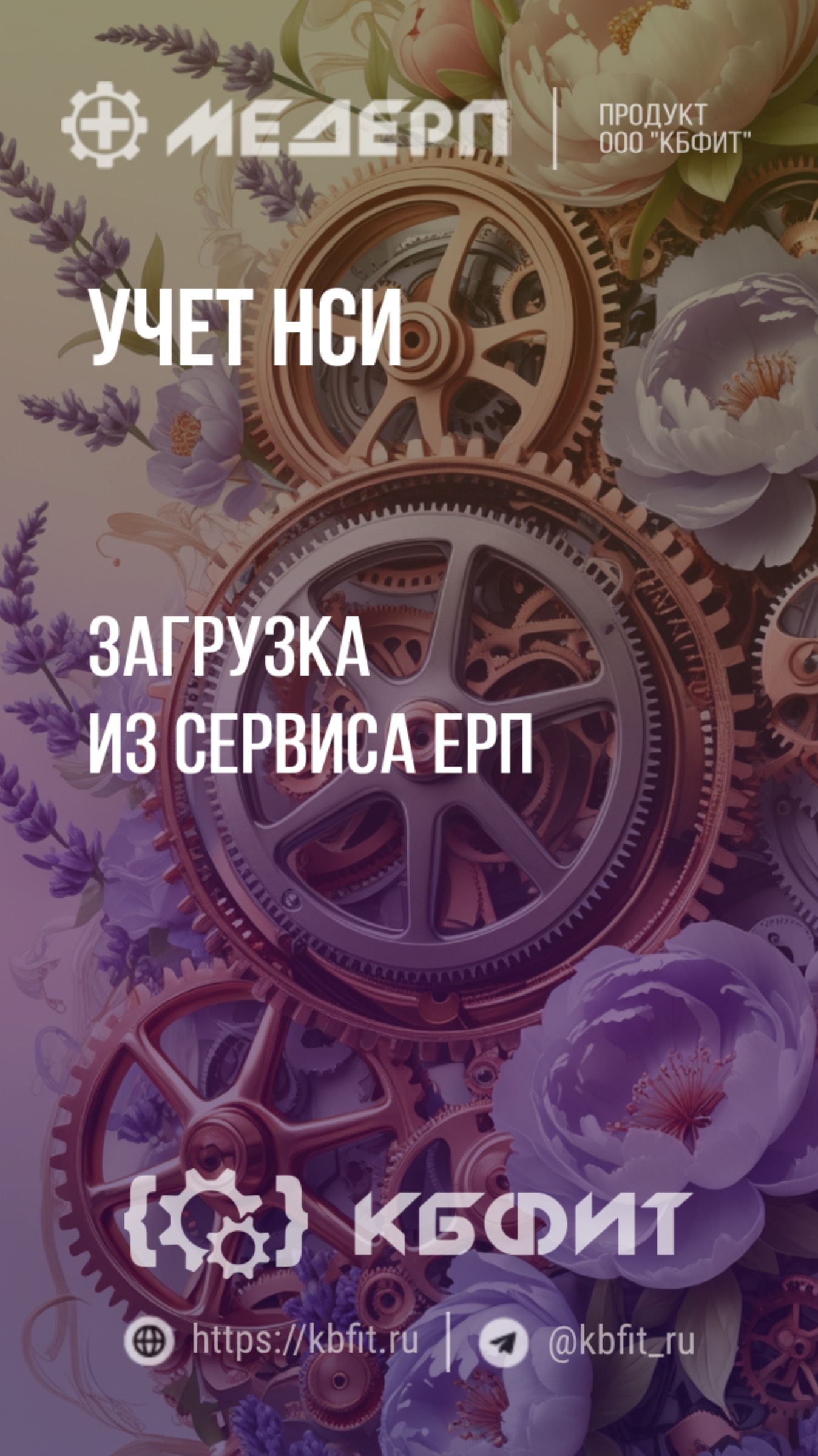 КБФИТ: МЕДЕРП. Учет НСИ: Загрузка из сервиса ЕРП