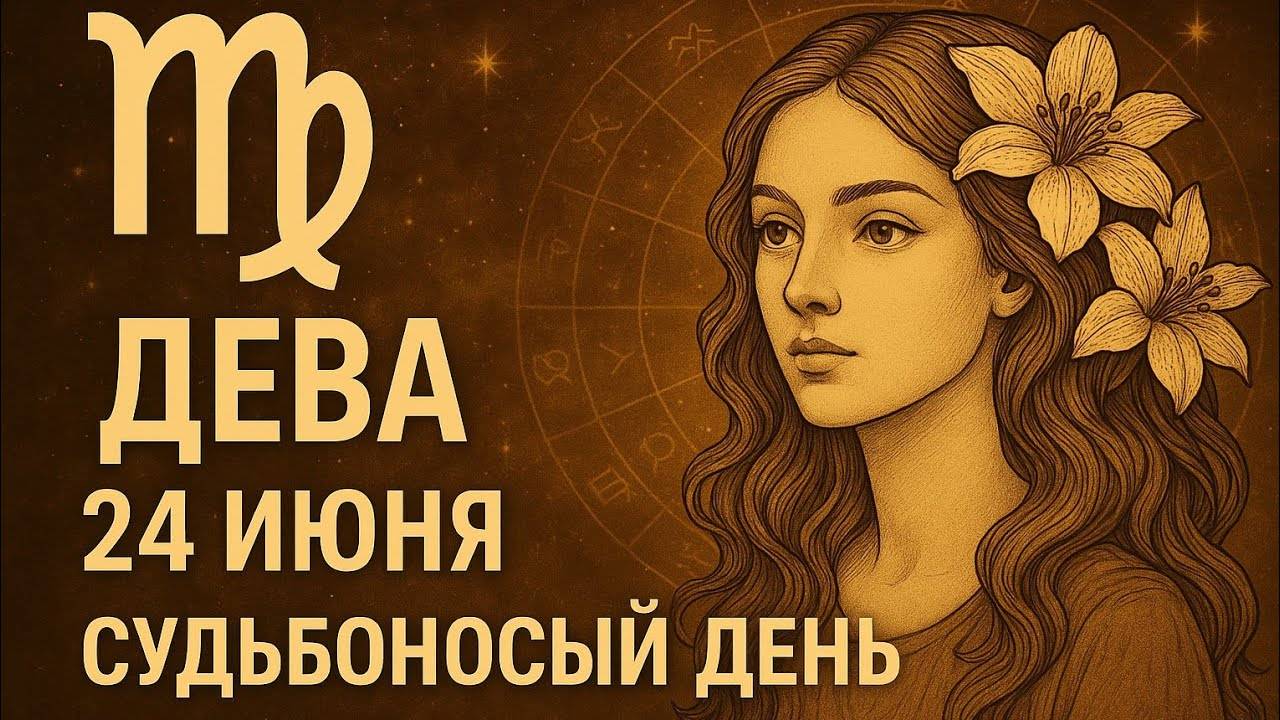 Дева. 24 июня. Всё, что сдерживало — уйдёт. Гороскоп, который изменит ваш день. Гороскоп на сегодня