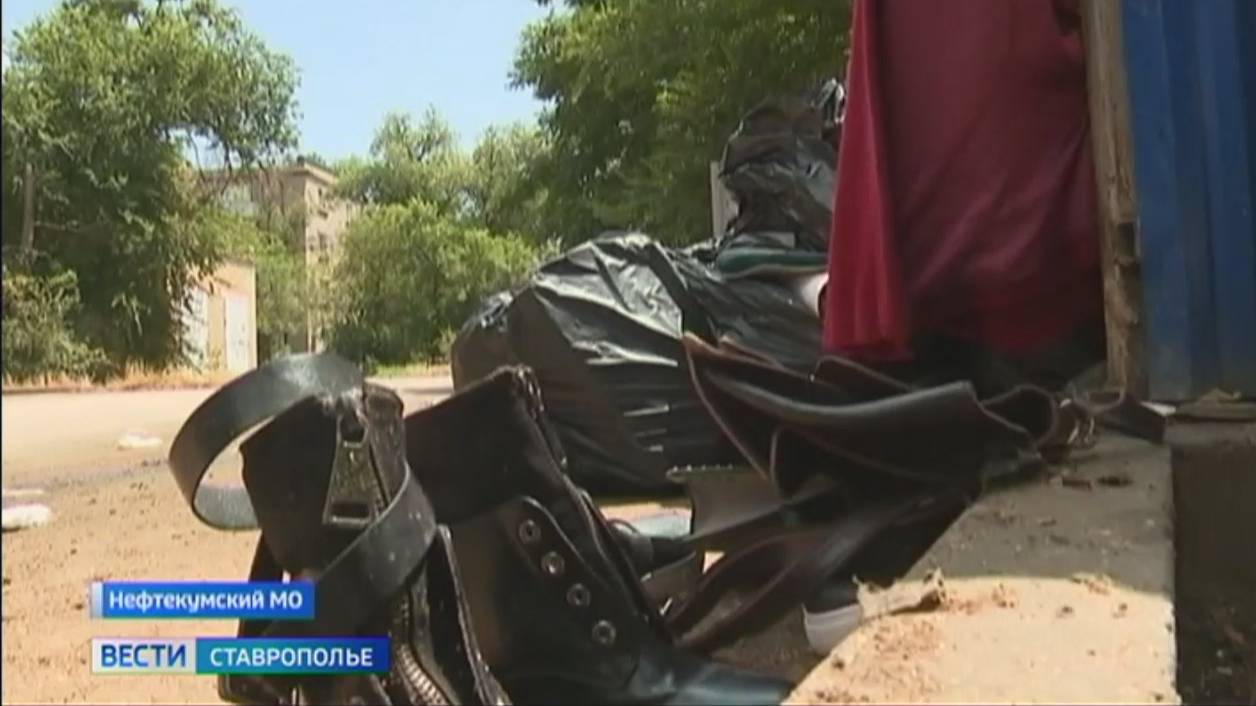 Восток Ставрополья оказался завален мусором