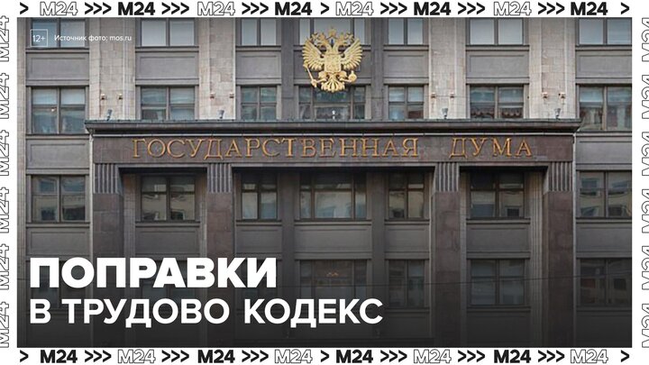 Путин поручил Госдуме подготовить поправки в трудовой кодекс - Москва 24