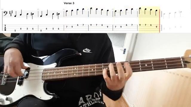Bill Haley & The Comets - Rock Around The Clock(guitar bass,tab)