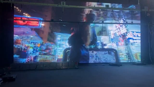 Портфолио. 4K LED экран + 10 LED кулис в телестудии ГТРК Луганской Народной Республики