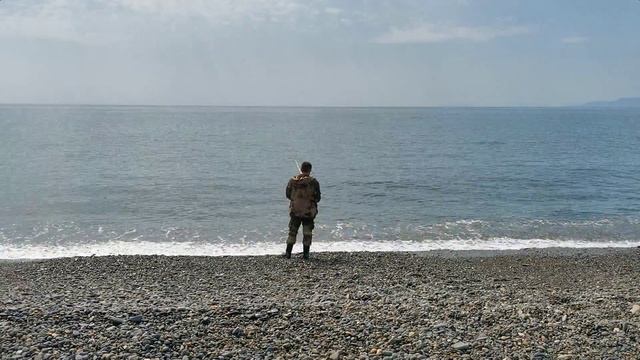Рыбалка на побережье охотского моря 12.06.2025 X10