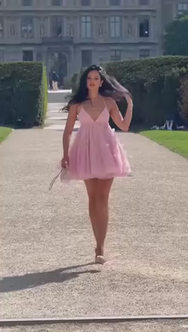 The Perfect🥀 Our Anemone Mini Dress In Pink💕 #fashion #model #beauty #style #outfit #shorts