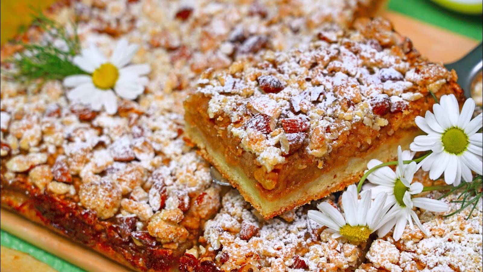 ЯБЛОЧНЫЙ пирог как у БАБУЛИ! 🍏🍎 ВКУСНЕЕ Шарлотки!!! Рецепт БЕЗ Яиц Выпечка к чаю