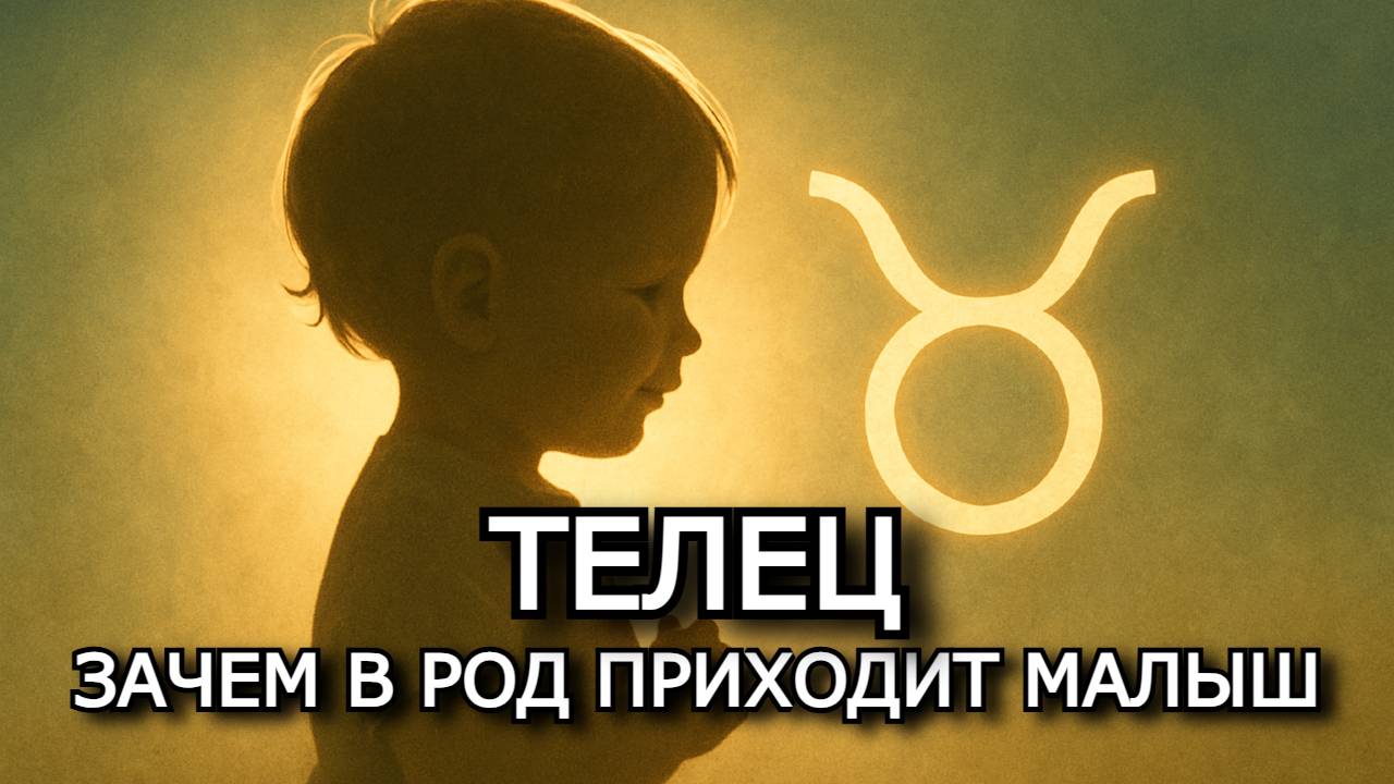 Зачем в вашу семью приходит Ребёнок-Телец? Тайны знака, которые изменят вашу жизнь!