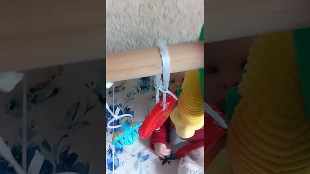 Распаковка Обзор. Самая нужная игрушка для новорождённого. Тренажёр Монтессори .
