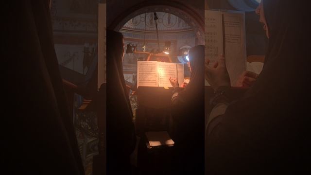 Всенощное бдение в Аносином монастыре
