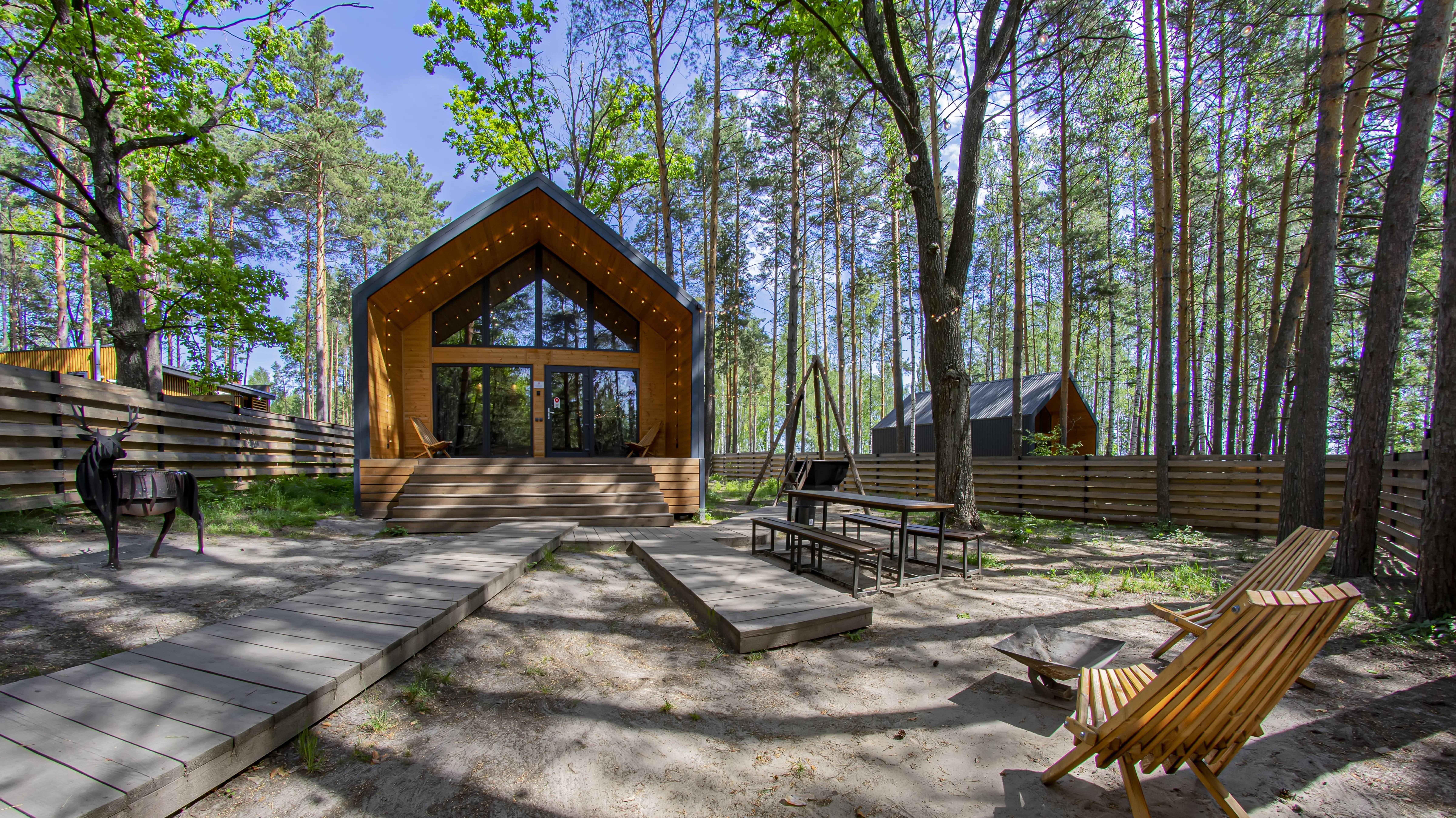 Barn House 1 | Обзор от первого лица | 💫🌲