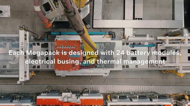 Как делают Tesla Megapack