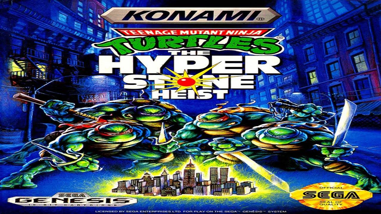Teenage Mutant Ninja Turtles - The Hyperstone Heist (SMD)