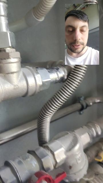 Подключение газового котла нержавеющей гофратрубой