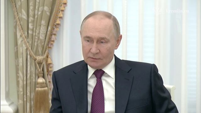 Владимир Путин принимает в Кремле Министра иностранных дел Ирана Аббаса Аракчи, 23 июня 2025 года