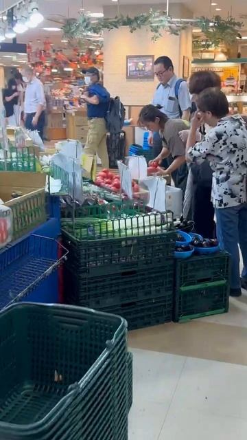Готовая еда в супермаркете в Японии