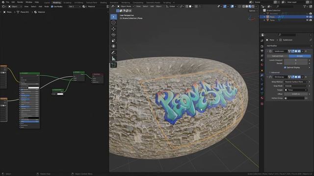 Три способа создать декали в Blender