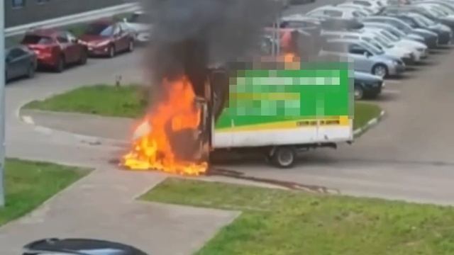 🔥В ЖК «Столичный» в Балашихе у водителя Газели утро началось не с кофе🔥