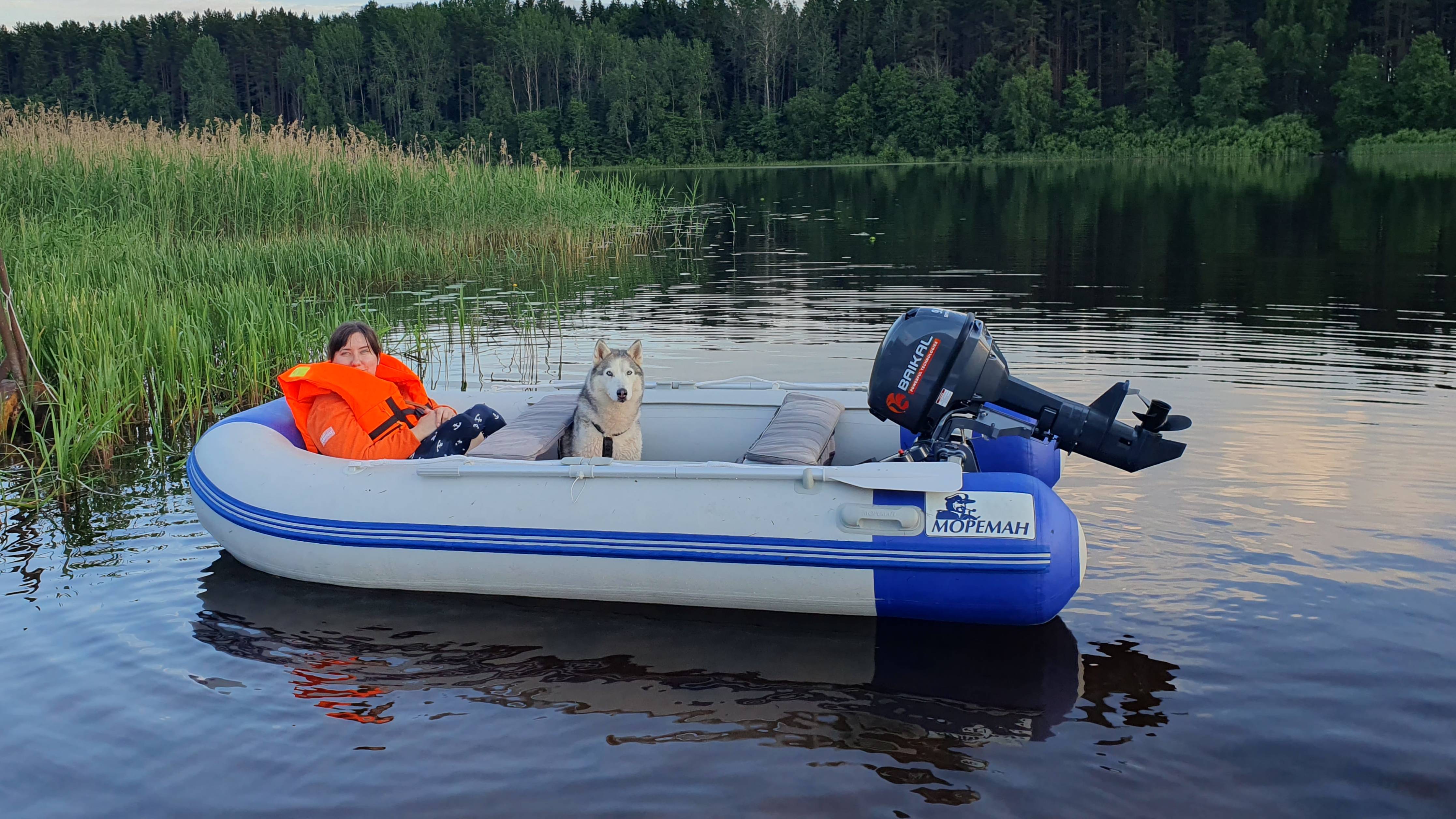 Продажа и обзор лодки "Мореман-310" вместе с лодочным мотором Baikal 9.8 HP Fast Start